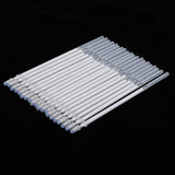 Maxbell 20 Pieces 1mm Colorful Glitter Ink Gel Pen Refills for Drawing White