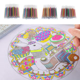 Maxbell 60/72/100/84 Pieces 1mm Colorful Ink Gel Pen Refills 60 Pieces