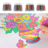 Maxbell 60/72/100/84 Pieces 1mm Colorful Ink Gel Pen Refills 60 Pieces