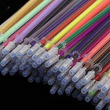 Maxbell 60/72/100/84 Pieces 1mm Colorful Ink Gel Pen Refills 84 Pieces