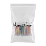 Maxbell 60/72/100/84 Pieces 1mm Colorful Ink Gel Pen Refills 84 Pieces