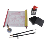Max Traditional Chinese Calligraphy Set Water Writing Paper Brush Pen Tool Box