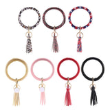 women fashion tassel key chain key ring bracekets bangles stars 1