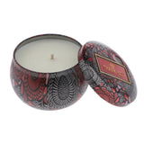 Max Scented Candle Natural Wax & Oils Soy Wax Tins Candle Baies