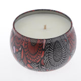 Max Scented Candle Natural Wax & Oils Soy Wax Tins Candle Baies