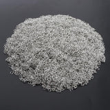 Max 1000pcs 5cm DIY Beads Chain Decor Bracelet Crafts Making Material silver