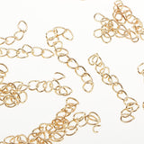 Maxbell 1000 Pieces 5cm Golden Extender Chain for Jewelry Necklace Bracelet Anklet