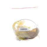 Max Dream Catcher DIY Material kits Iron loop ,suede cord ,feather,Beads Yellow