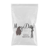 Max Dream Catcher DIY Material kits Iron loop ,suede cord ,feather,Beads Brown