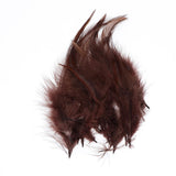 Max Dream Catcher DIY Material kits Iron loop ,suede cord ,feather,Beads Brown