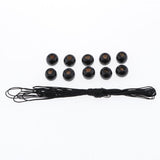 Max Dream Catcher DIY Material kits Iron loop ,suede cord ,feather,Beads Black