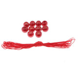 Max Dream Catcher DIY Material kits Iron loop ,suede cord ,feather,Beads Red