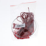 Max Dream Catcher DIY Material kits Iron loop ,suede cord ,feather,Beads Red