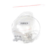 Max Dream Catcher DIY Material kits Iron loop ,suede cord ,feather,Beads White