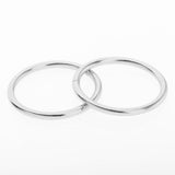 Max 10pcs Welded Iron Metal Dream catcher Rings Macrame Hoop Loop Craft Silver