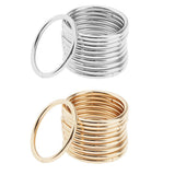 Max 10pcs Welded Iron Metal Dream catcher Rings Macrame Hoop Loop Craft Silver