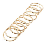 Max 10pcs Welded Iron Metal Dream catcher Rings Macrame Hoop Loop Craft Golden