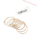Max 10pcs Welded Iron Metal Dream catcher Rings Macrame Hoop Loop Craft Golden