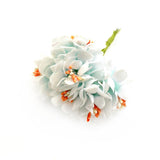 Maxbell 8pack Simulation Flower Bunch for Home Decoration DIY Bouquet Craft Projects