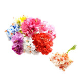 Maxbell 8pack Simulation Flower Bunch for Home Decoration DIY Bouquet Craft Projects