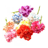 Maxbell 8pack Simulation Flower Bunch for Home Decoration DIY Bouquet Craft Projects