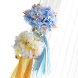 Maxbell 8pack Simulation Flower Bunch for Home Decoration DIY Bouquet Craft Projects
