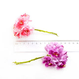 Maxbell 8pack Simulation Flower Bunch for Home Decoration DIY Bouquet Craft Projects