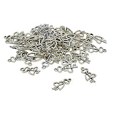 Maxbell 50pcs Cat Paw Pendants Peace Love Heart Diamond Hanging Decor heart