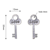 Maxbell 50pcs Cat Paw Pendants Peace Love Heart Diamond Hanging Decor love