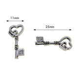 Maxbell 50pcs Cat Paw Pendants Peace Love Heart Diamond Hanging Decor double heart