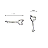 Maxbell 100 Piece Cat Paw Pendants Heart Shape Hanging Decors Handmade DIY Crafts