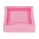 Maxbell Square Coaster Silicone DIY Plant Flower Pot Base Holder Mold Mould