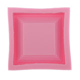 Maxbell Square Coaster Silicone DIY Plant Flower Pot Base Holder Mold Mould