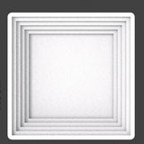 Maxbell Square Coaster Silicone DIY Plant Flower Pot Base Holder Mold Mould
