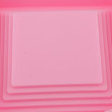 Maxbell Square Coaster Silicone DIY Plant Flower Pot Base Holder Mold Mould