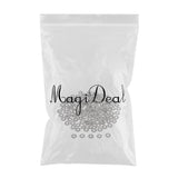 Max Maxb 150 lot Fashion Snowflake Hanging Pendants Bracelet Case Bag Making silvery