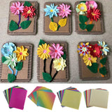 Maxbell 16 Sheets Origami Paper Double Sided Color Origami Folding Paper 24x17.5cm