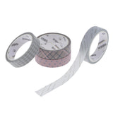 Max Maxb 4 Rolls Decorative Washi Masking Tape Adhesive Paper Sticker 10mm/5 meter D