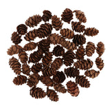 Maxbell 60Piece Pine Cone Pineal Nuts Party Decorations Adornments Vase Bowl Fillers