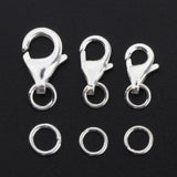 Max 3 Sets Lobster Claw Clasps Jewelry Findings DIY Key Rings Crafts