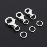 Max 3 Sets Lobster Claw Clasps Jewelry Findings DIY Key Rings Crafts