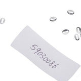 Max Pure silver S925 engraved jewelry necklace bracelets chain tags  oval shape