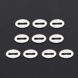 Max Pure silver S925 engraved jewelry necklace bracelets chain tags  egg shape