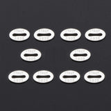 Max Pure silver S925 engraved jewelry necklace bracelets chain tags  egg shape