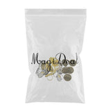 Max 20pcs assorted colors Adjustable Metal DIY ring Blank 1inch Bezel Base DIY