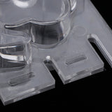 Maxbell Flowers Plastic Candle Molds Moulds for DIY Candle Making Crafts 7x3.4x8cm