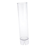 Maxbell Cylinder Plastic Candles Mold Clear Soap Candles Making Supplies 4.5x20.6CM