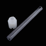 Maxbell Hexagon Shaped Plastic Clear Candle Molds Candles Making Tool