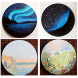 Maxbell Blank Canvas Panels Board For Oil Acrylic Painting 30cm