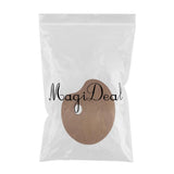 Maxbell Wood Paint Tray Palette for Watercolor Oil Acrylic Paint Art Oval 20x30cm